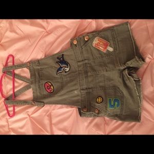 Cute overall shorts